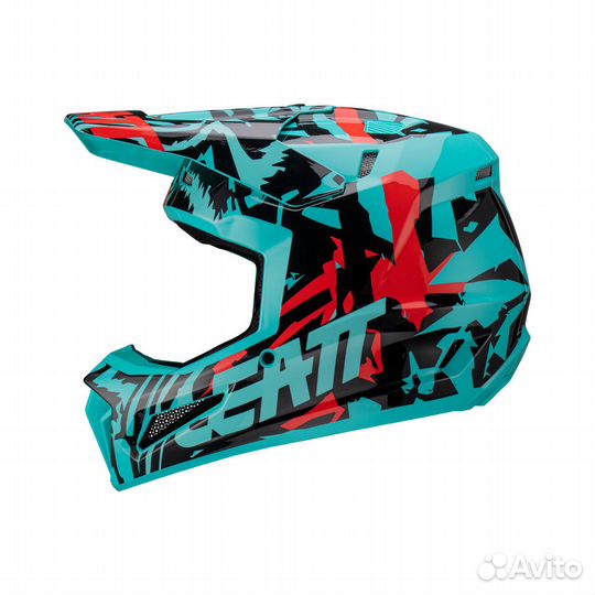 Мотошлем Leatt Moto 3.5 Helmet Kit (Fuel)