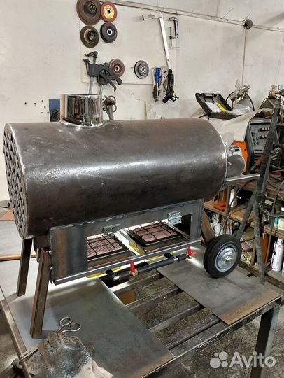 Тепловая газовая пушка не прямого нагрева