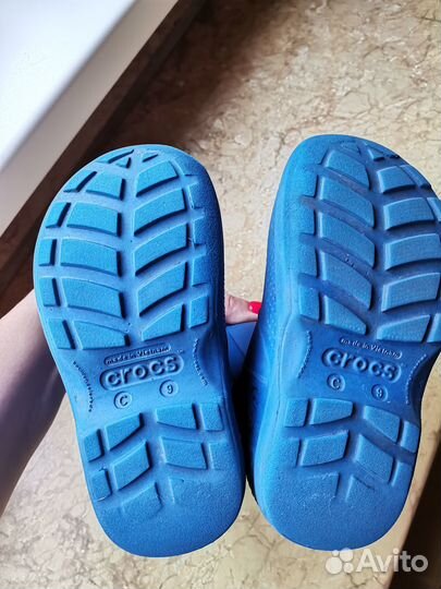 Сапоги crocs c9
