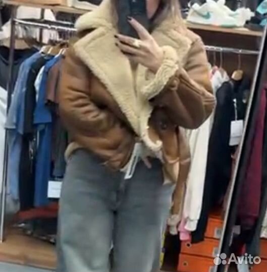 Дубленка из эко меха