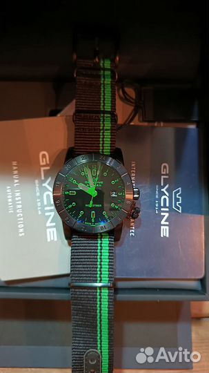 Glycine Airman Contemporary Worldtimer GMT Quartz