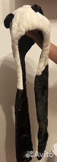 Шапка панда