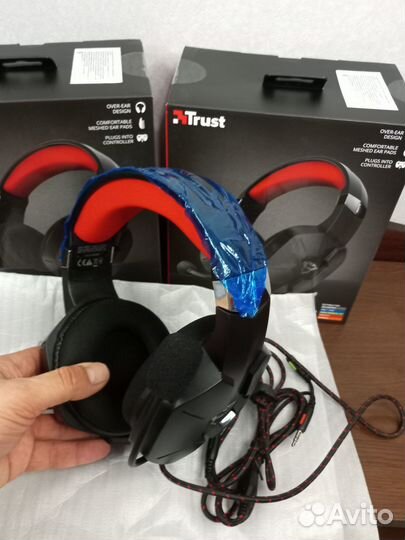 Игровые наушники гарнитура Trust