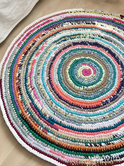 Ковер эко ручной работы 