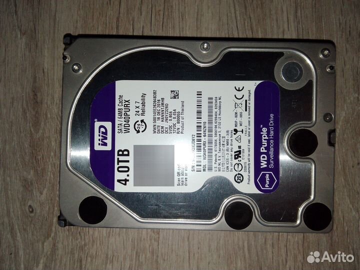 Жесткий диск wd 4tb