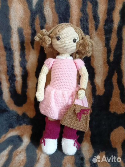 Вязаная кукла
