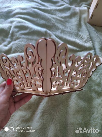 Ваза из дерева