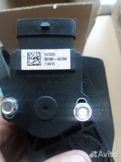 Педаль газа Hyundai Solaris