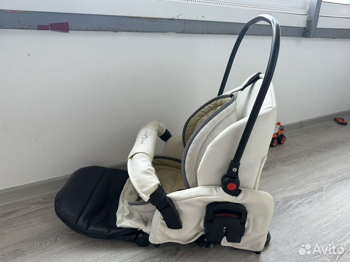 Коляска 2 в 1 эко кожа