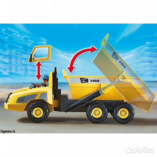 Playmobil City Action 5468 Промышленный самосвал