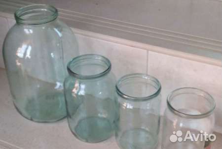 Банка стеклянная 3 л, 0,7 л