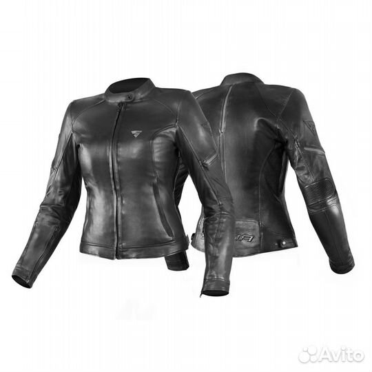 Кожаная мотокуртка женская черная,коричневая