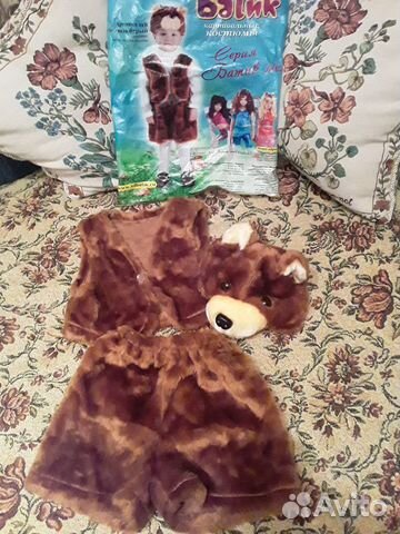 Новогодний костюм для мальчика медведь