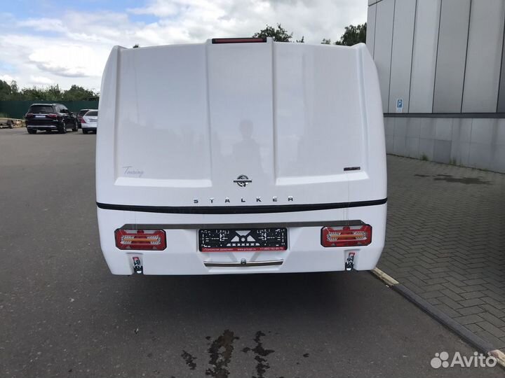 Обновлённый прицеп сталкер с led оптикой