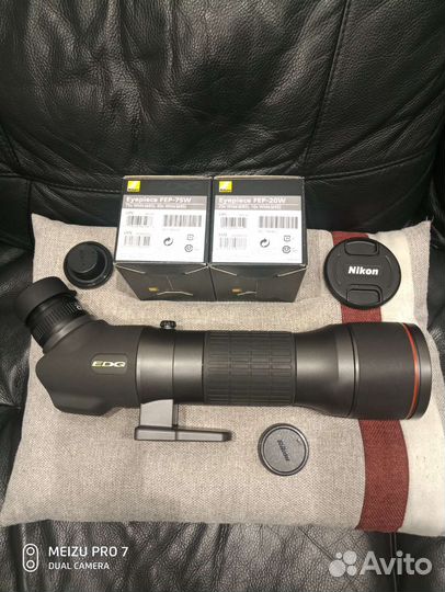 Зрительная,труба Nikon EDG 85мм