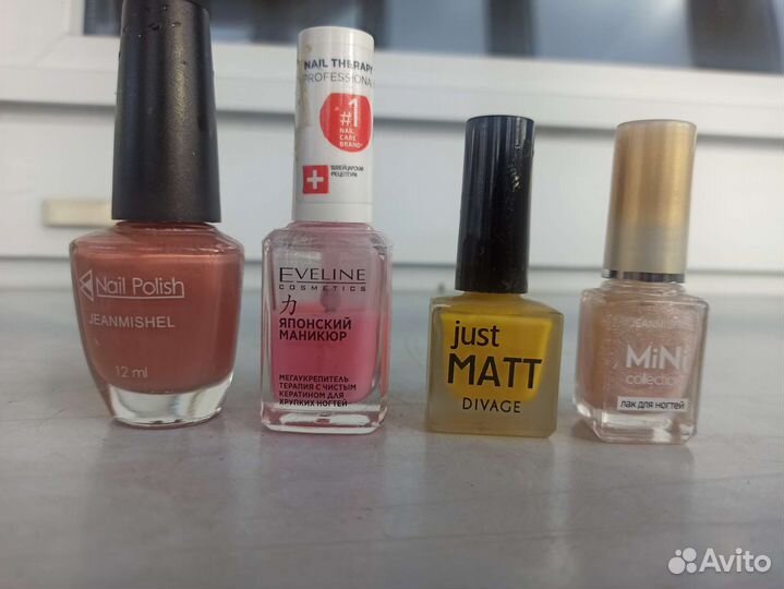 Лаки для ногтей (наполняемость разная)