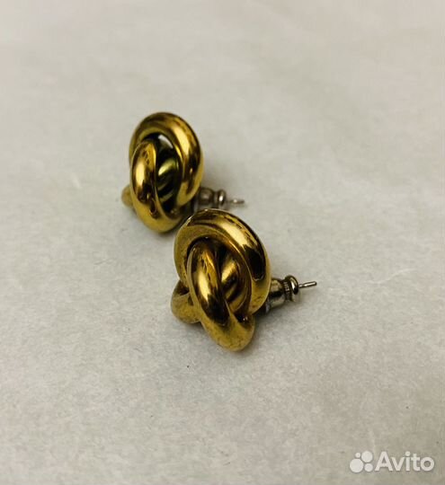 Винтажная бижутерия серьги