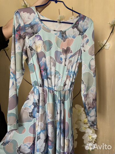 Летнее платье в пол