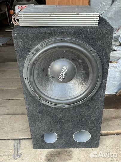 Сабвуфер Soundown Audio + MAC 2100D Усилитель