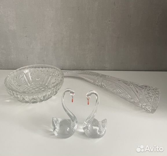 Хрустальное блюдо