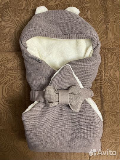 Конверт-плед для новорожденного