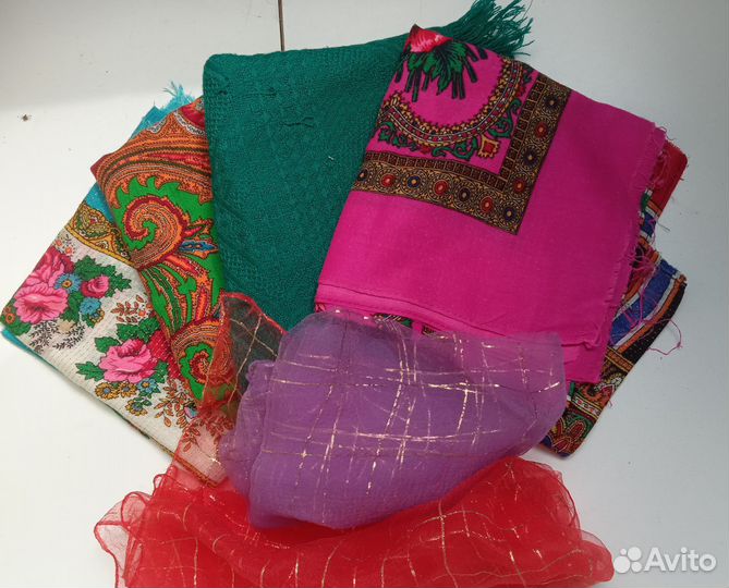 Платки антиквариат/ винтаж/ СССР