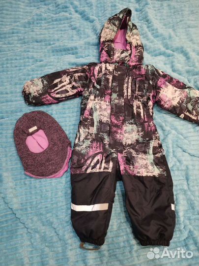 Зимний комбинезон для девочки 80