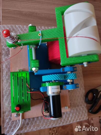 Моталка для пряжи на втулку электрическая