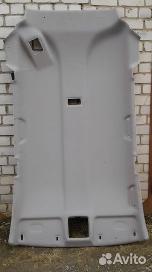 Обивка крыши Geely X7 (серая, без люка, оригинал)