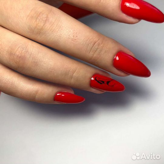 Маникюр с покрытием гель лак