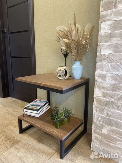 Тумба прикроватная в стиле лофт