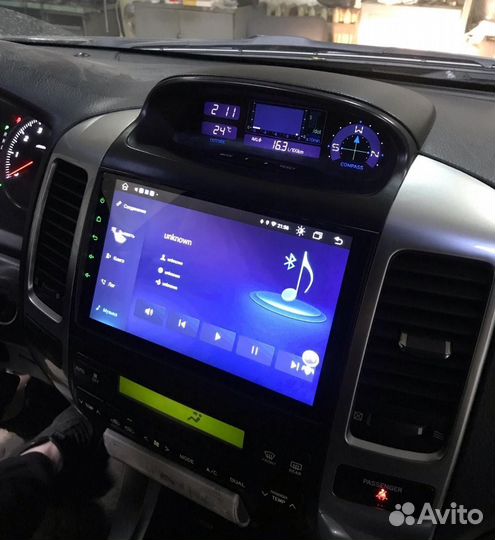 Магнитола Toyota Prado 120 CarPlay