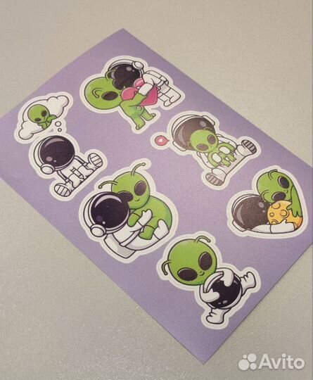 Наклейки И объемные стикеры