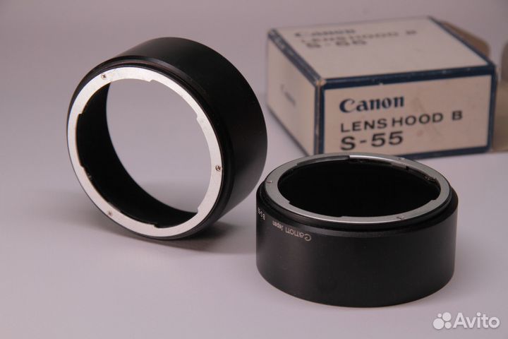 Бленда BS-55 для Canon FD 50mm 1.8, 1.4, 1.2, ориг
