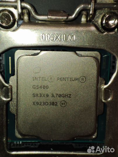 Asrock H310CM-DVS + проц,2 ядра + 8 Гб ддр 4