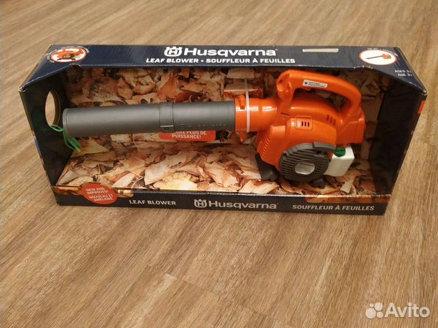 Игрушечный триммер и воздуходувка