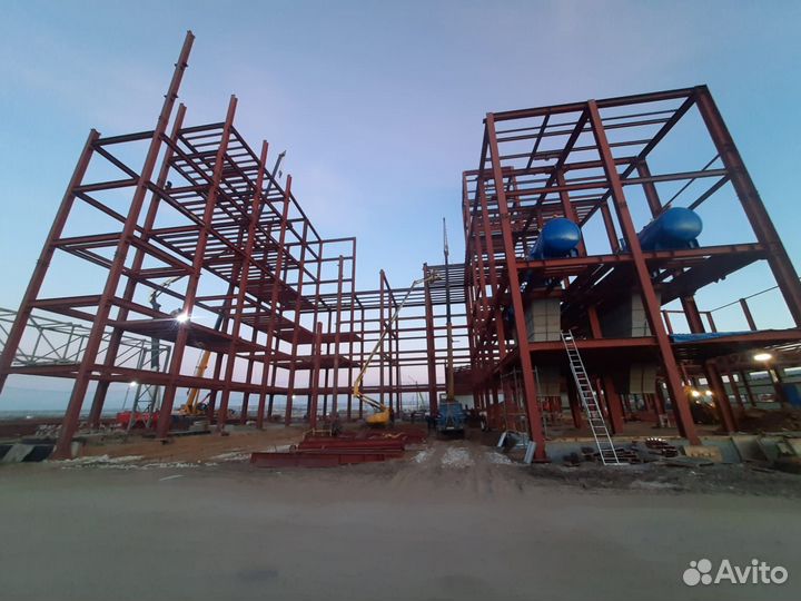 Изготовление и монтаж металлоконструкций