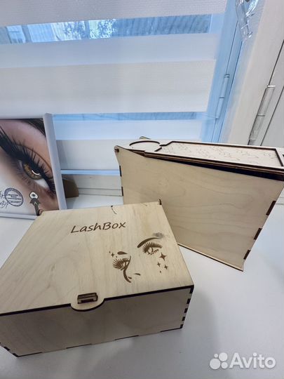 Лэшбокс для наращивания ресниц