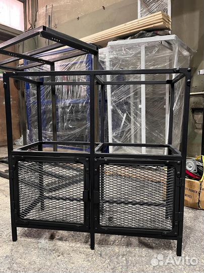 Тумба черная лофт напольная тумба лофт