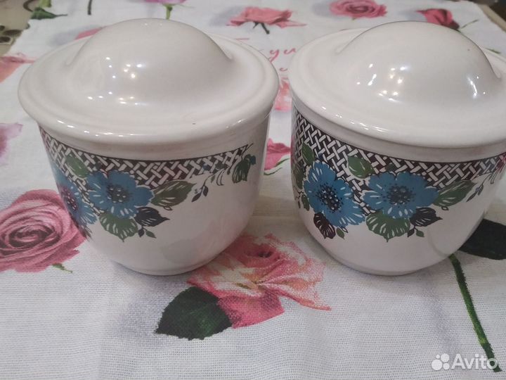 Горшочек керамический 4шт