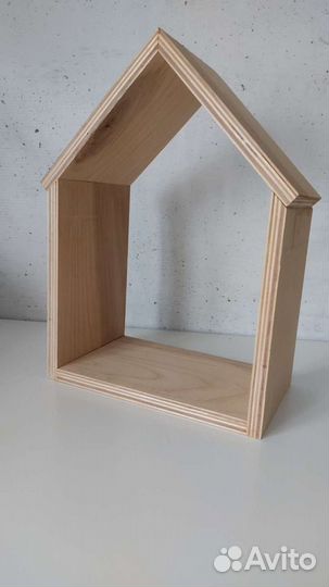 Полка домик - заготовка