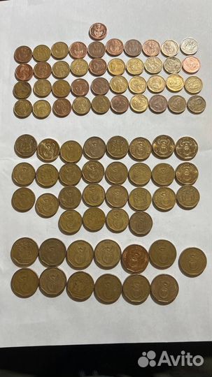 Монеты Южно-Африканская республика юар