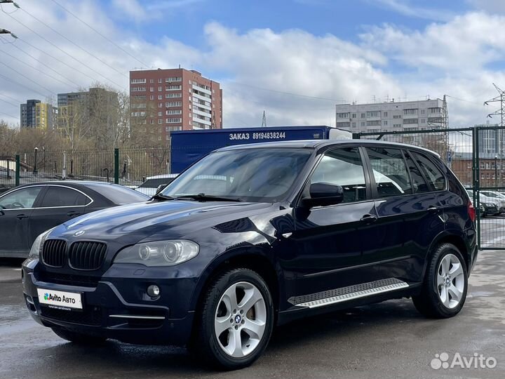 BMW X5 4.8 AT, 2007, 232 000 км