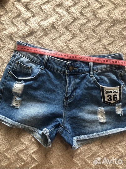 Шорты джинсовые