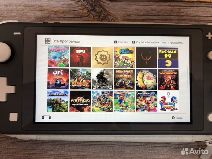 Nintendo switch lite чип