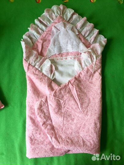 Конверт на выписку,трансформер,с одеялом