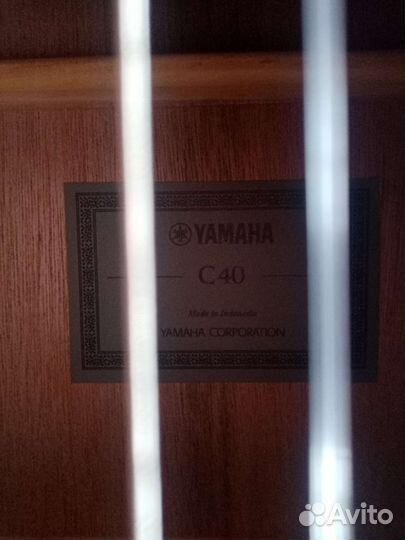 Гитара yamaha c40