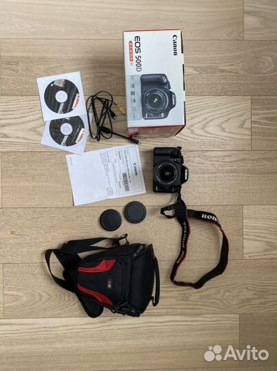 Зеркальный фотоаппарат Canon EOS 500D