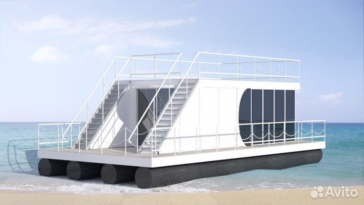 Хаус бот дом на воде 12х6