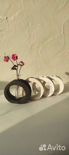 Ваза из гипса